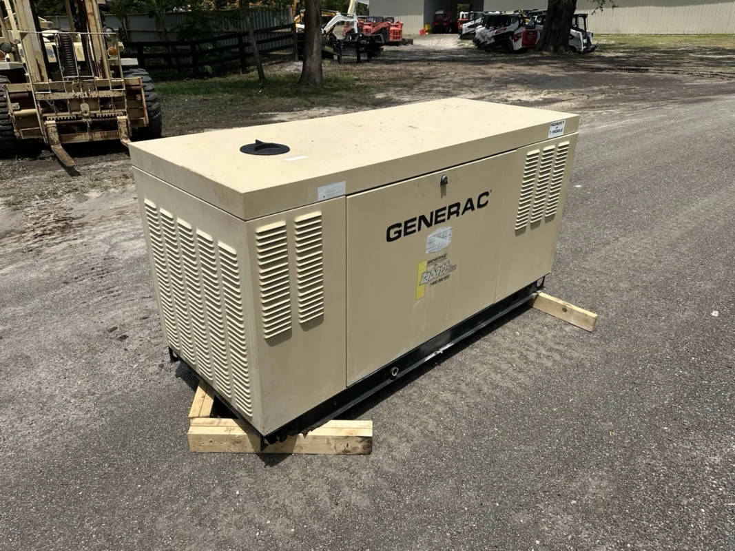 20KW Generac Generator, Natural Gas/Propane, 1 Phase, 452 Hours for sale